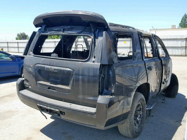 1GKS1AKCXFR643712 - 2015 GMC YUKON SLE BLACK photo 4