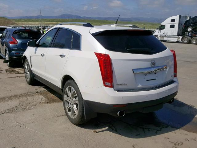 3GYFNFE31CS660136 - 2012 CADILLAC SRX PREMIU WHITE photo 3