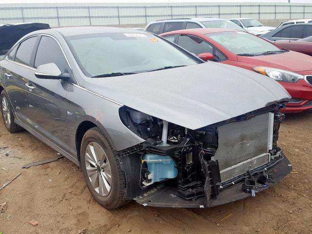 KMHE24L32JA082527 - 2018 HYUNDAI SONATA HYBRID  photo 1