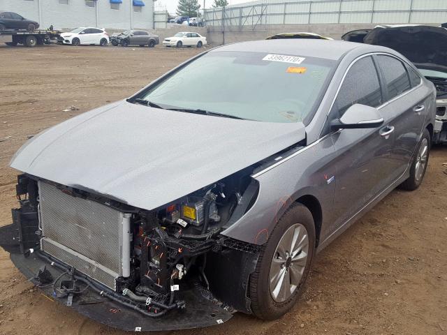 KMHE24L32JA082527 - 2018 HYUNDAI SONATA HYBRID  photo 2