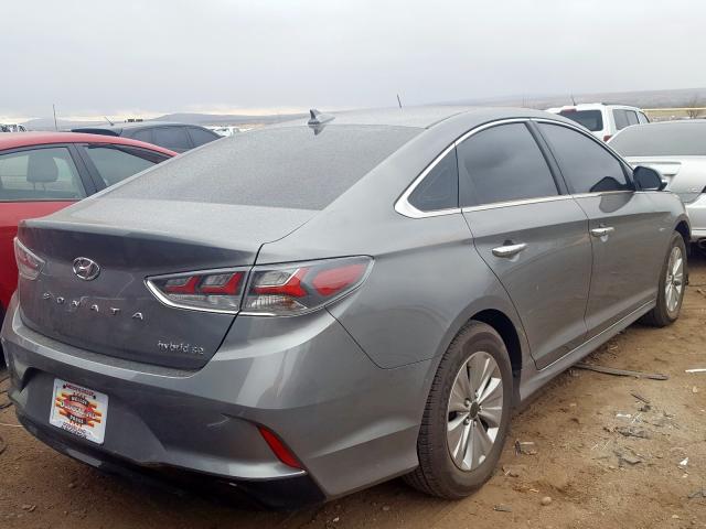 KMHE24L32JA082527 - 2018 HYUNDAI SONATA HYBRID  photo 4