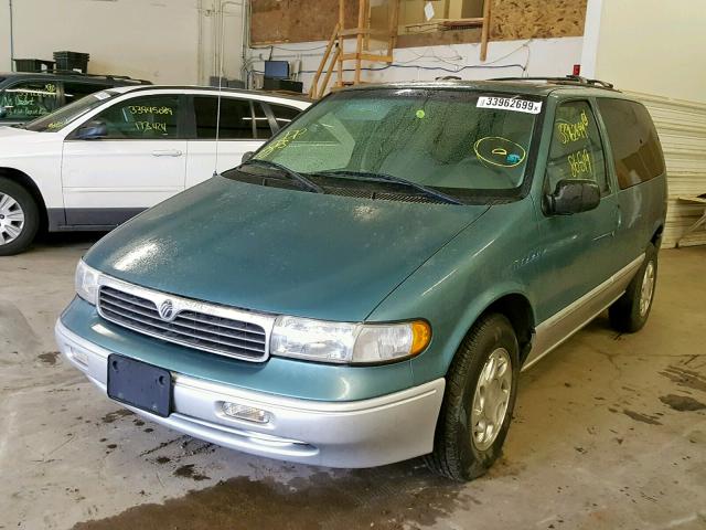 4M2ZV1116WDJ27644 - 1998 MERCURY VILLAGER GREEN photo 2