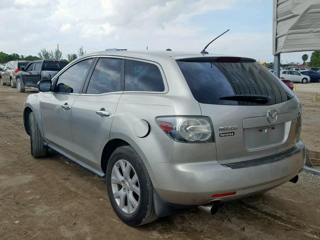 JM3ER293870117041 - 2007 MAZDA CX-7 SILVER photo 3