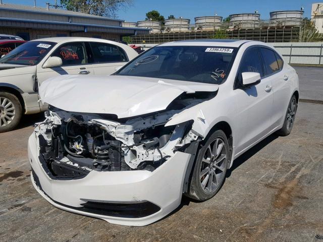 19UUB2F31FA023641 - 2015 ACURA TLX WHITE photo 2