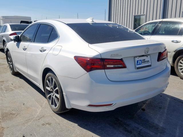 19UUB2F31FA023641 - 2015 ACURA TLX WHITE photo 3