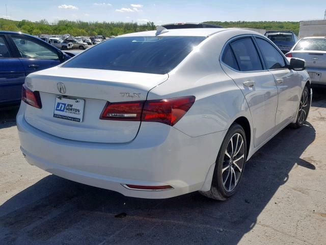 19UUB2F31FA023641 - 2015 ACURA TLX WHITE photo 4