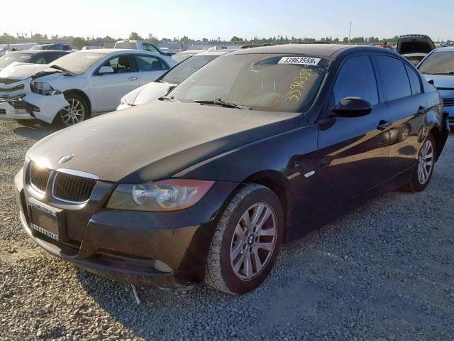 WBAVC53527FZ76576 - 2007 BMW 328 I SULE BLACK photo 2