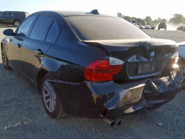 WBAVC53527FZ76576 - 2007 BMW 328 I SULE BLACK photo 3