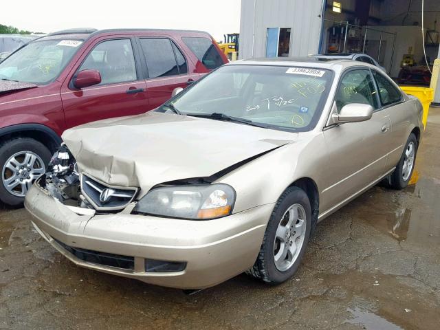 19UYA42423A012898 - 2003 ACURA 3.2CL BEIGE photo 2