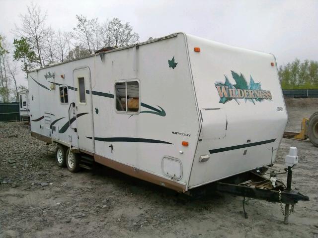 1ED1H272632803443 - 2003 WILD TRAILER WHITE photo 1