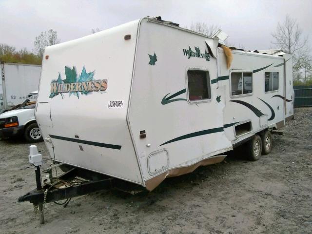 1ED1H272632803443 - 2003 WILD TRAILER WHITE photo 2