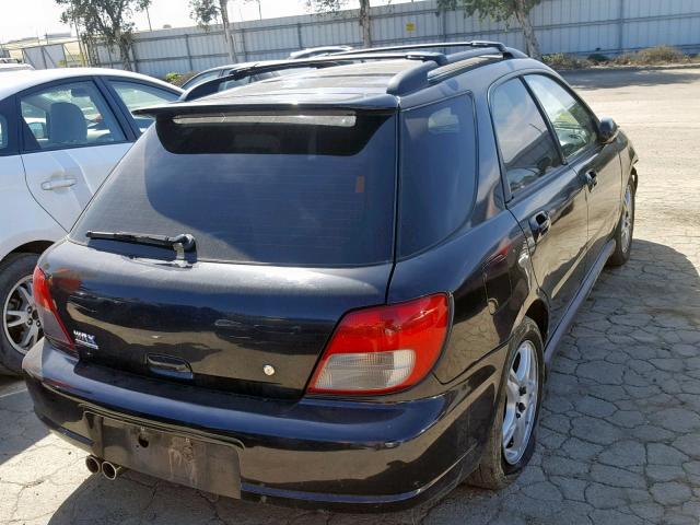 JF1GG29612G829446 - 2002 SUBARU IMPREZA WR BLACK photo 4