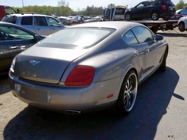 SCBCR63W75C026335 - 2005 BENTLEY CONTINENTA GRAY photo 4