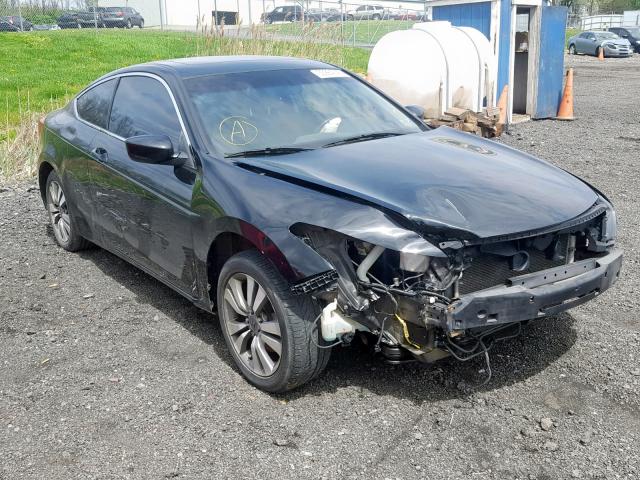 1HGCS1B83CA014393 - 2012 HONDA ACCORD EXL BLACK photo 1