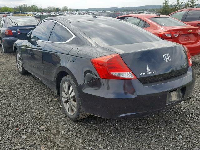 1HGCS1B83CA014393 - 2012 HONDA ACCORD EXL BLACK photo 3