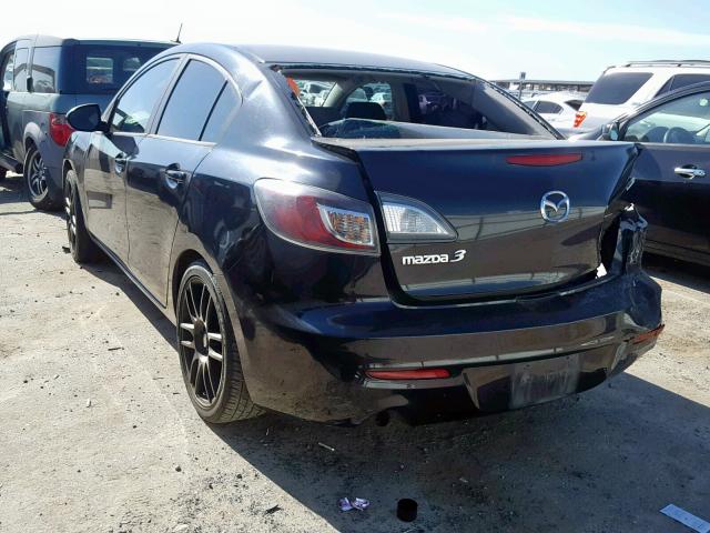 JM1BL1UG6C1528430 - 2012 MAZDA 3 I BLACK photo 3