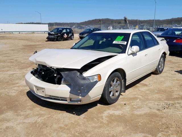 1G6KS54YX3U131436 - 2003 CADILLAC SEVILLE SL WHITE photo 2