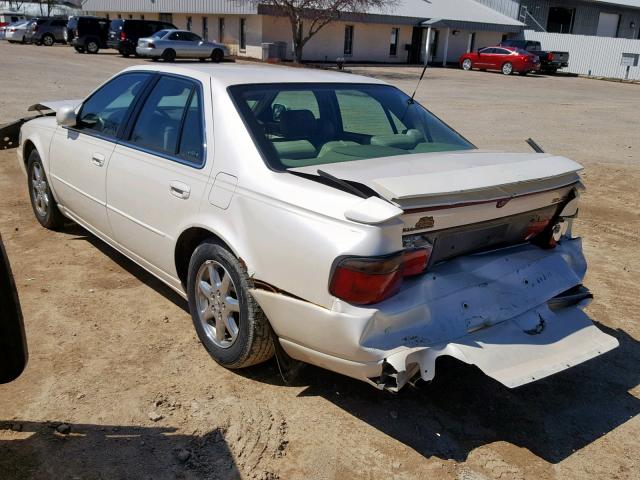 1G6KS54YX3U131436 - 2003 CADILLAC SEVILLE SL WHITE photo 3