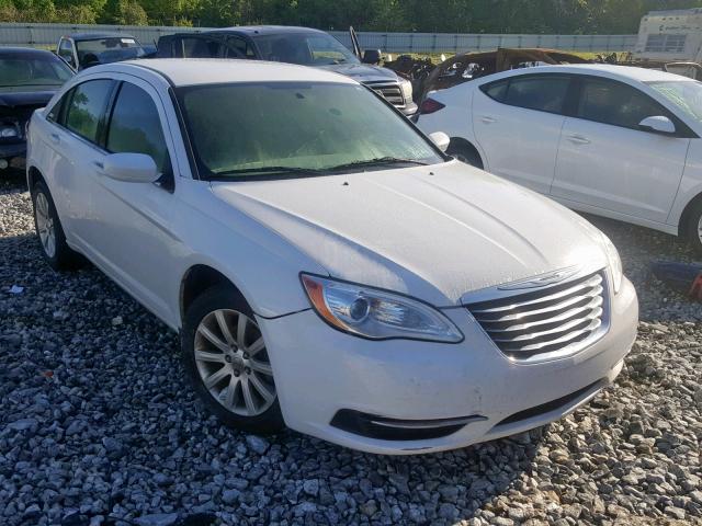 1C3CCBBB0CN117913 - 2012 CHRYSLER 200 TOURIN WHITE photo 1