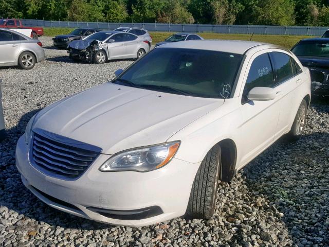 1C3CCBBB0CN117913 - 2012 CHRYSLER 200 TOURIN WHITE photo 2