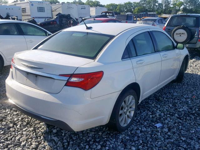 1C3CCBBB0CN117913 - 2012 CHRYSLER 200 TOURIN WHITE photo 4