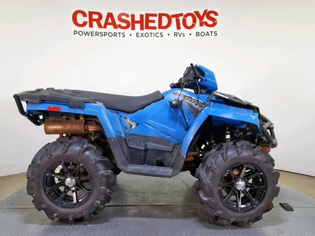 4XASEA508JA237749 - 2018 POLARIS SPORTSMAN BLUE photo 1