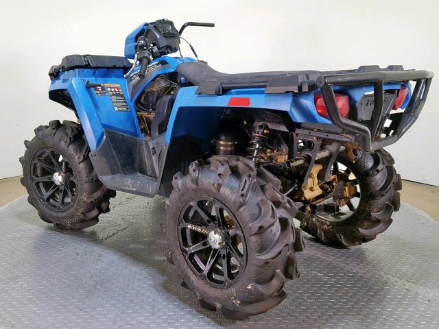 4XASEA508JA237749 - 2018 POLARIS SPORTSMAN BLUE photo 6