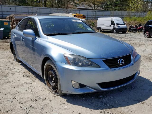 JTHCK262465004820 - 2006 LEXUS IS 250 BLUE photo 1