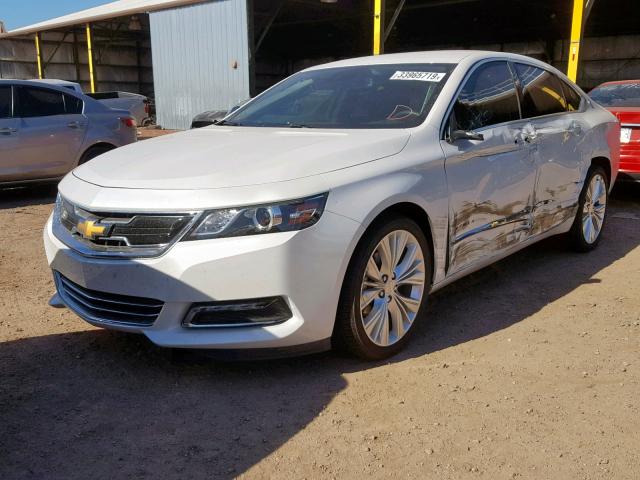 2G1125S36J9151671 - 2018 CHEVROLET IMPALA PRE WHITE photo 2