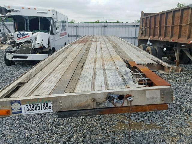 1TTF4820191087235 - 2009 TRAIL KING FLAT BED SILVER photo 8