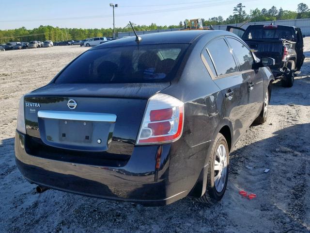 3N1AB6AP1AL715728 - 2010 NISSAN SENTRA 2.0 BLACK photo 4