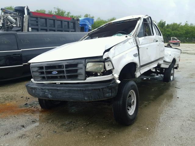 1FTJW36H5VED12505 - 1997 FORD F350 WHITE photo 2