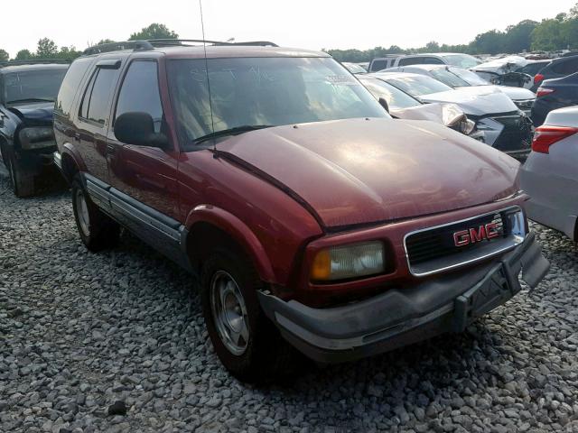 1GKCS13W5V2532096 - 1997 GMC JIMMY RED photo 1