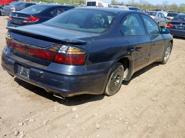 1G2HY54K7Y4261073 - 2000 PONTIAC BONNEVILLE BLUE photo 4