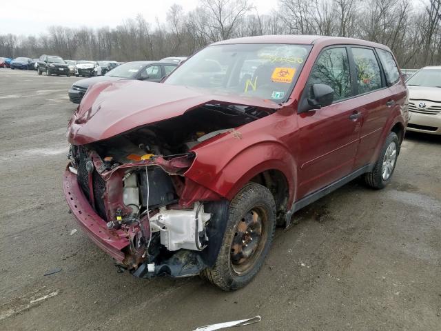 JF2SH6AC2AH734950 - 2010 SUBARU FORESTER 2.5X  photo 2