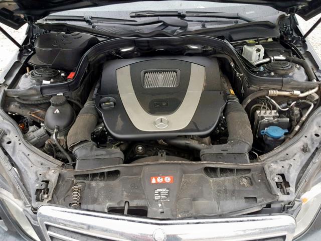 WDDHF5GB2AA093806 - 2010 MERCEDES-BENZ E 350 GRAY photo 7