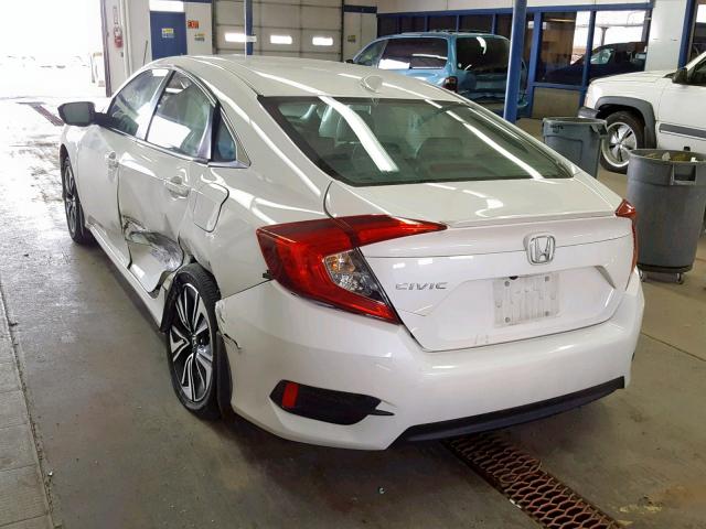 2HGFC1F71GH658753 - 2016 HONDA CIVIC EXL WHITE photo 3