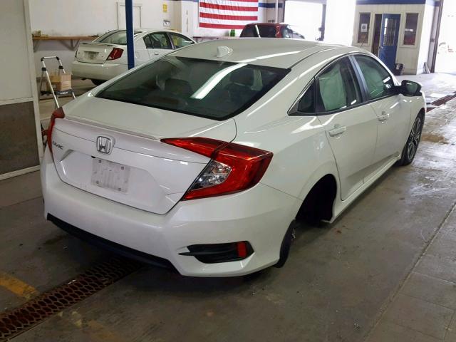 2HGFC1F71GH658753 - 2016 HONDA CIVIC EXL WHITE photo 4