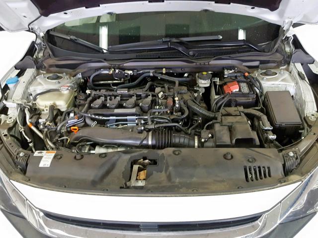 2HGFC1F71GH658753 - 2016 HONDA CIVIC EXL WHITE photo 7