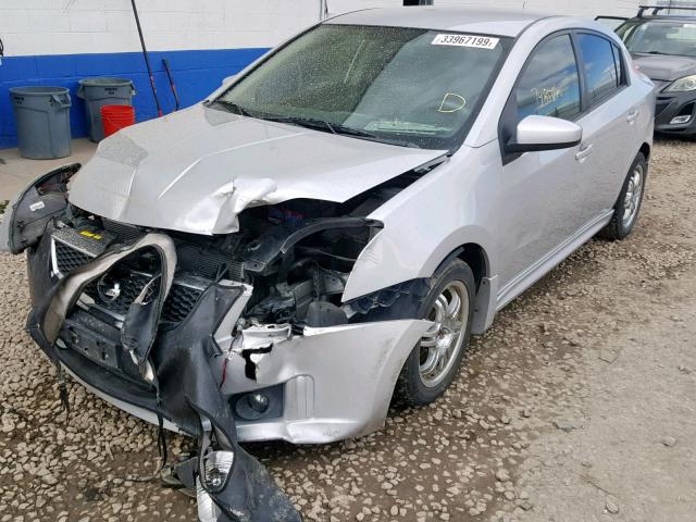 3N1AB61E89L686173 - 2009 NISSAN SENTRA 2.0 SILVER photo 2