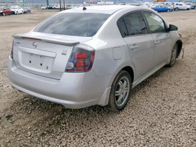 3N1AB61E89L686173 - 2009 NISSAN SENTRA 2.0 SILVER photo 4