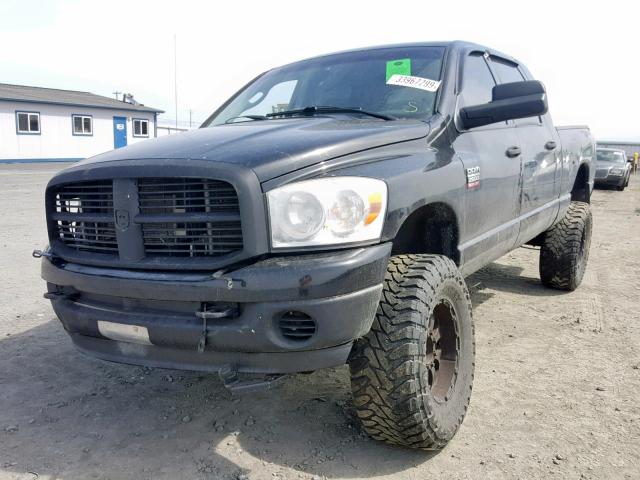 3D7KS29T99G543373 - 2009 DODGE RAM 2500 BLACK photo 2