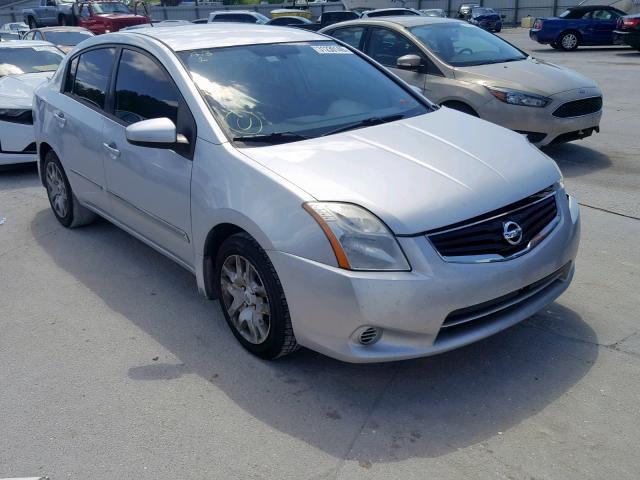 3N1AB6AP0CL648803 - 2012 NISSAN SENTRA 2.0 SILVER photo 1