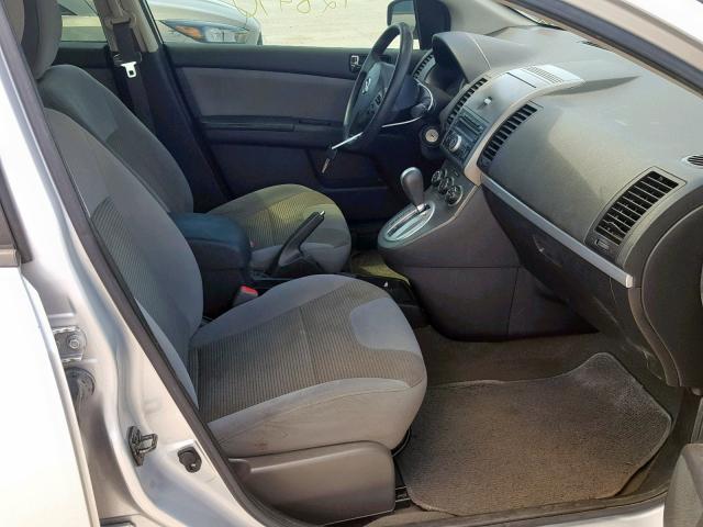 3N1AB6AP0CL648803 - 2012 NISSAN SENTRA 2.0 SILVER photo 5