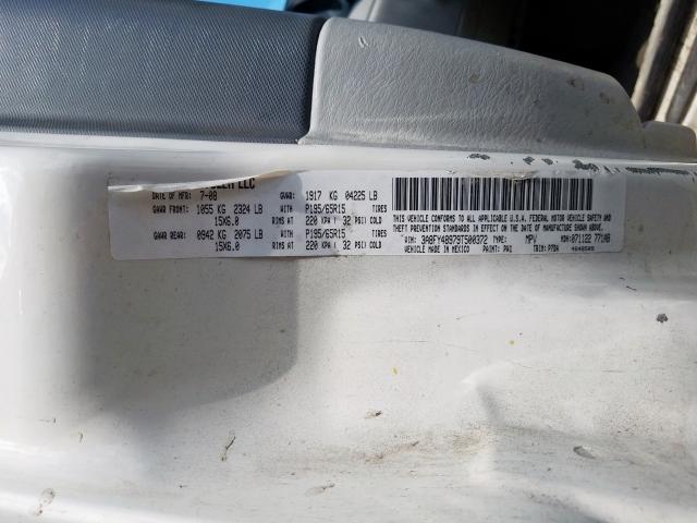 3A8FY48979T500372 - 2009 CHRYSLER PT CRUISER  photo 10