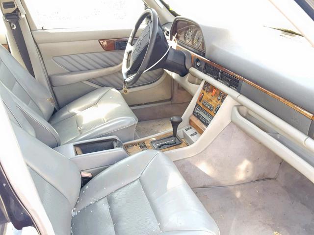 WDBCA39E9LA513867 - 1990 MERCEDES-BENZ 560 SEL BLUE photo 5