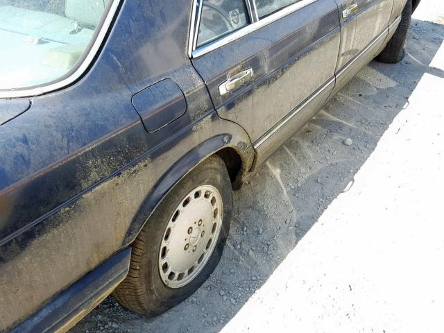 WDBCA39E9LA513867 - 1990 MERCEDES-BENZ 560 SEL BLUE photo 9