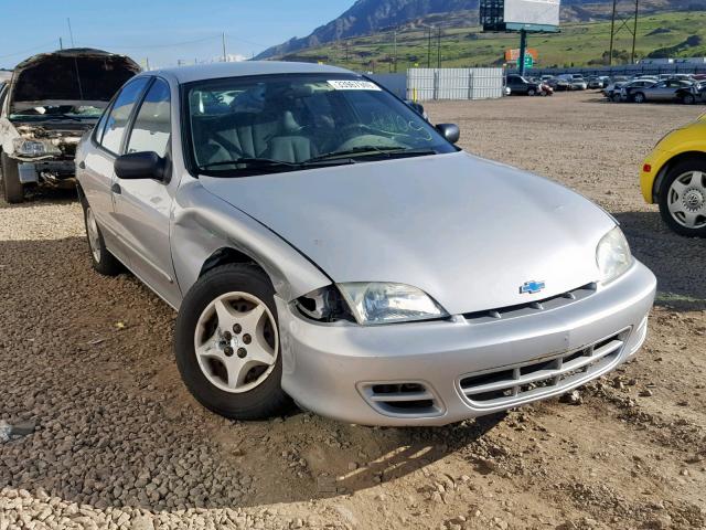 1G1JC524527283099 - 2002 CHEVROLET CAVALIER B SILVER photo 1