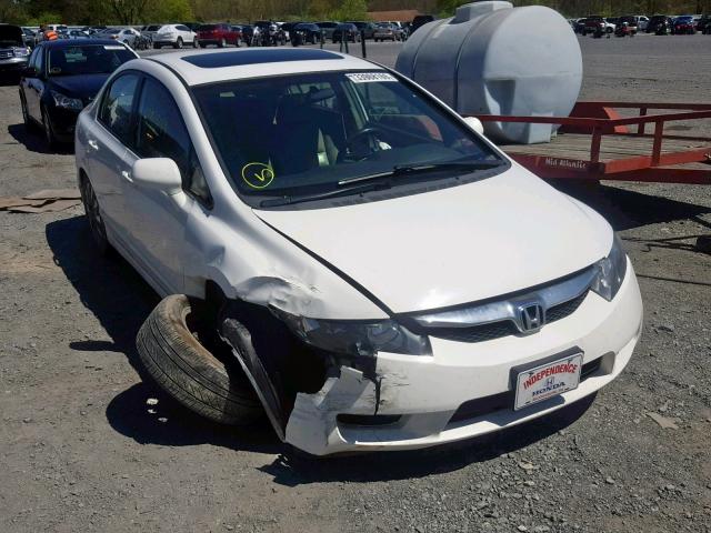 2HGFA1F91AH506843 - 2010 HONDA CIVIC EXL 白色 照片 1