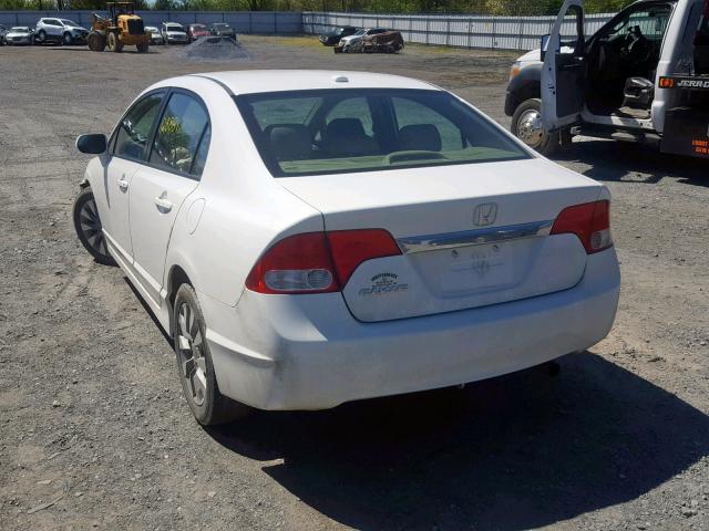 2HGFA1F91AH506843 - 2010 HONDA CIVIC EXL 白色 照片 3